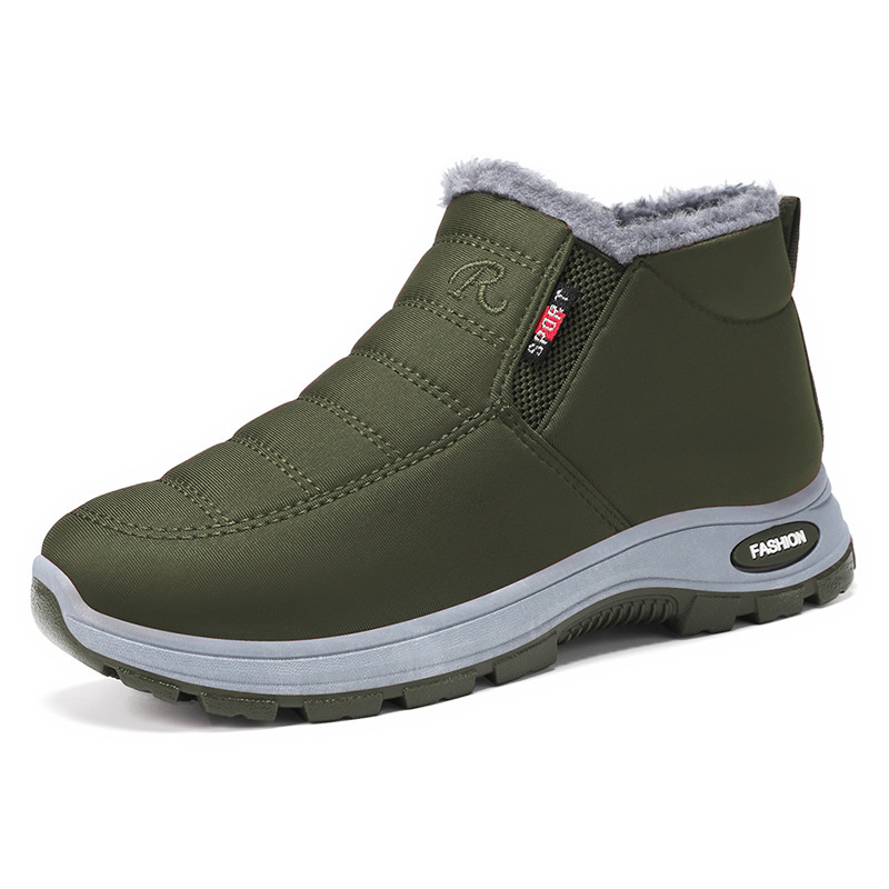 ❄️ Men’s Warm Slip-On Snow Boots – Cosy Comfort & Winter Protection