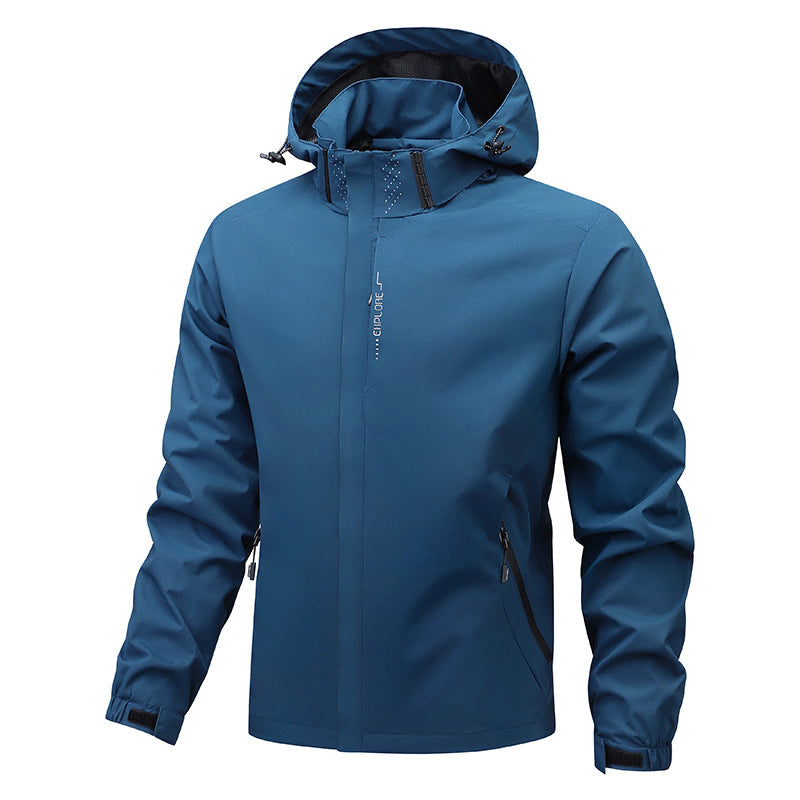🧥 🌦️ Men's Waterproof Outdoor Hooded Jacket