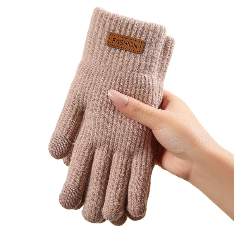 Warm Thermal Knit Touchscreen Gloves