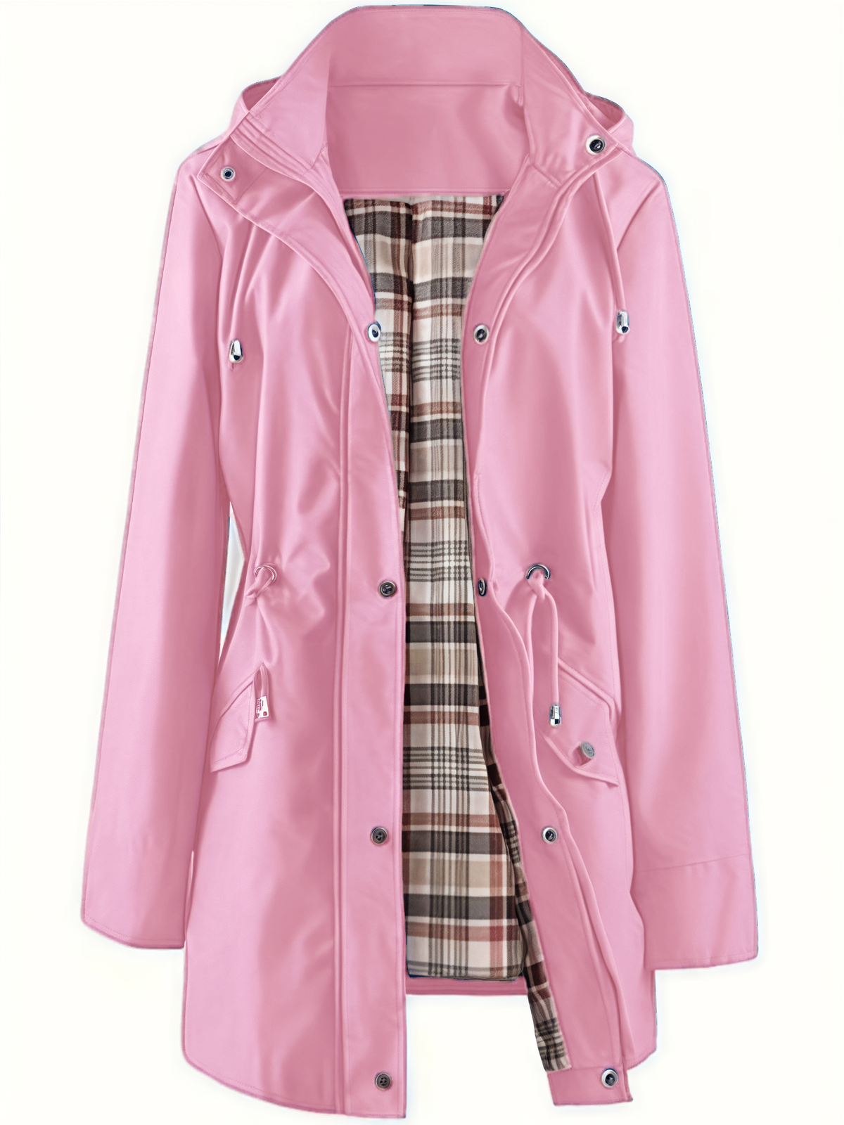 🔥Hot Sale 50% Off🔥Solid Color Casual Jackets, Waterproof and Windproof Coats, Hooded Windbreakers