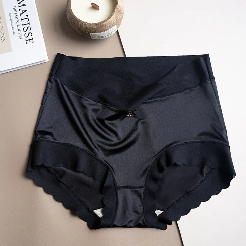 3PCS Premium Satin Antibacterial Panties Silky Skin