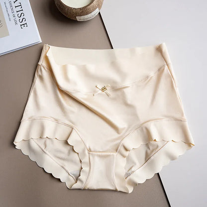 3PCS Premium Satin Antibacterial Panties Silky Skin