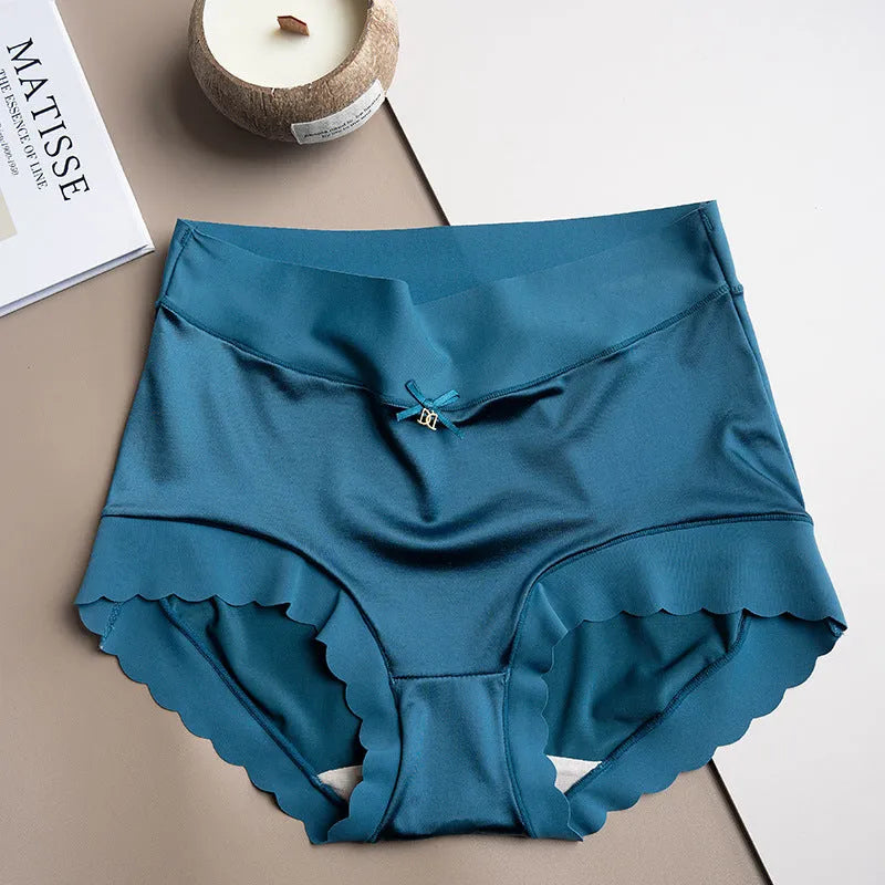 3PCS Premium Satin Antibacterial Panties Silky Skin