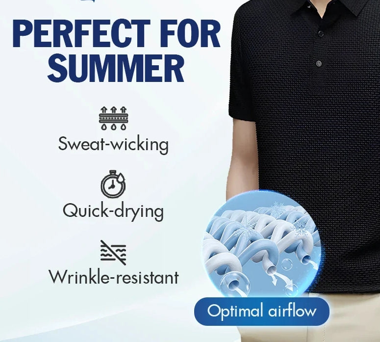 🔥END OF SEASON SALE 50% OFF🔥Ice Silk Men's Shirt