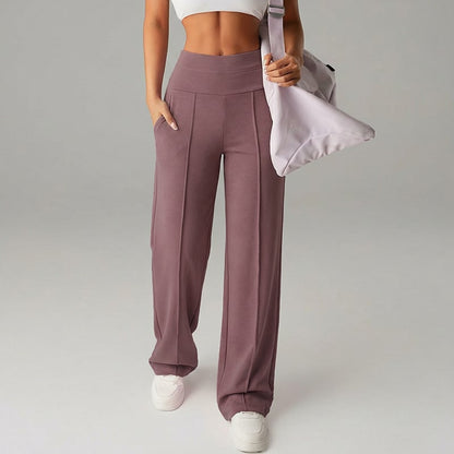 💃 Women‘s Loose Straight Leg Pants – Comfortable, Versatile & Classic Fit – Perfect for Casual & Office 👜