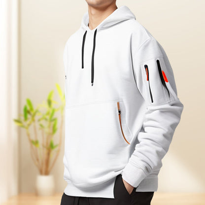 🧥Hoodies for Men with Half-Zip and Pockets – Cosy Comfort with Handy Pockets