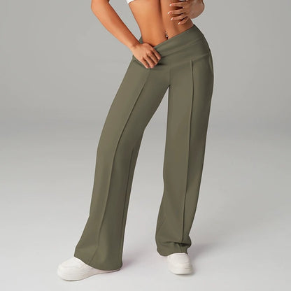 💃 Women‘s Loose Straight Leg Pants – Comfortable, Versatile & Classic Fit – Perfect for Casual & Office 👜