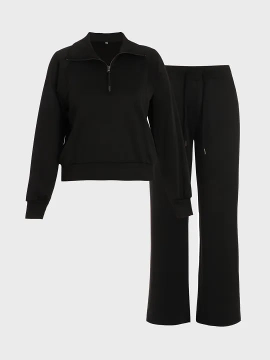 💝LAST DAY PROMOTION 50% OFF!!🎀Women's 2 Piece Casual Outfits Sweatsuit Set