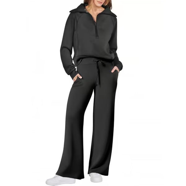 💝LAST DAY PROMOTION 50% OFF!!🎀Women's 2 Piece Casual Outfits Sweatsuit Set