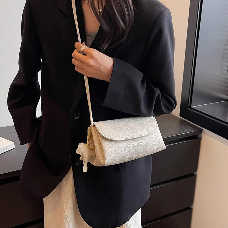 🔥2025 Hot Sale 🎁Women's  High end Fashion Crossbody Bag with Elephant Pendant