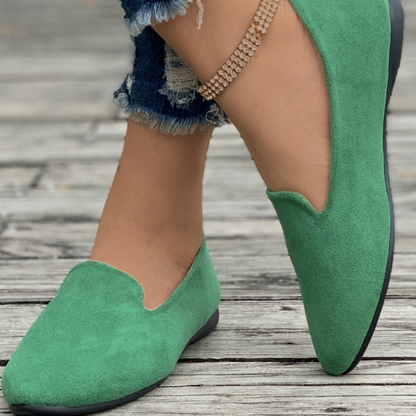 Women's Casual Solid Color Flat Shoes ✨Comfortable And Stylish