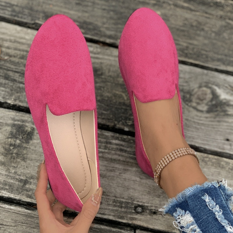 Women's Casual Solid Color Flat Shoes ✨Comfortable And Stylish