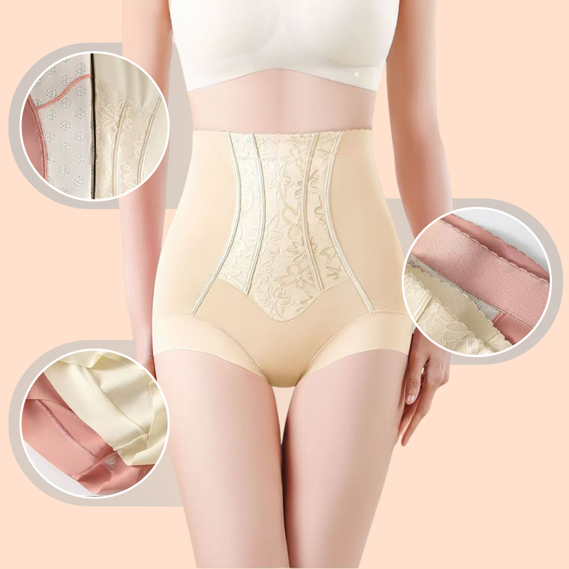 High-waisted shaping body pants