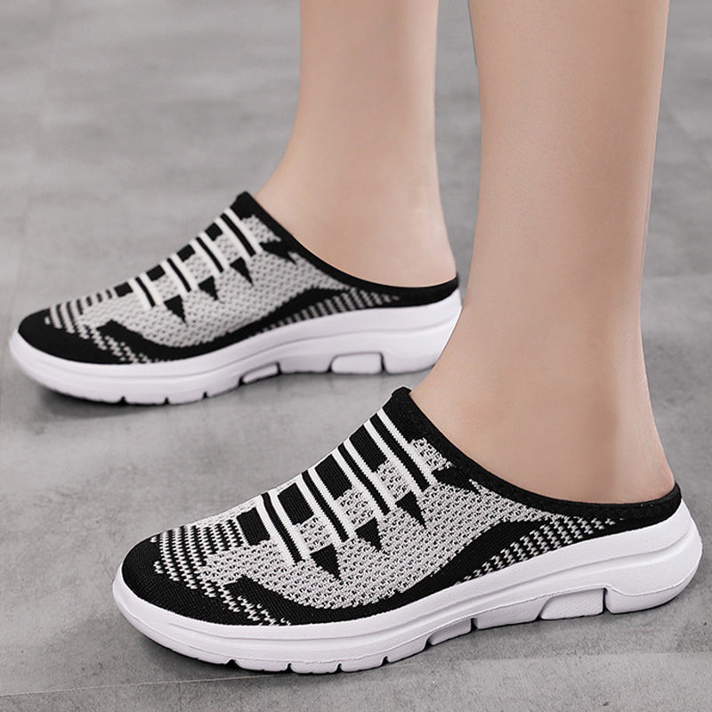 Comfortable & Breathable Closed-Toe Slide Slippers