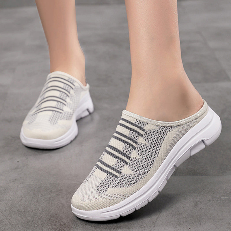 Comfortable & Breathable Closed-Toe Slide Slippers