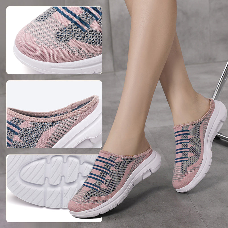 Comfortable & Breathable Closed-Toe Slide Slippers