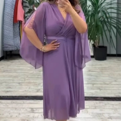 💃Summer Fashion Women's Choice🔥Women’s Elegant V-Neck Dress