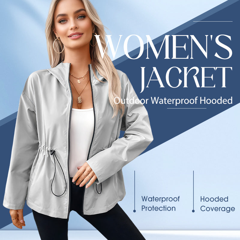 Women's Outdoor Waterproof Hooded Jacket (50% OFF)