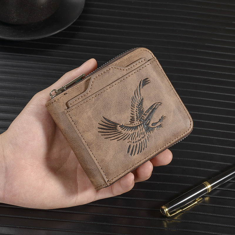 🔥2025 Hot Sale🔥Men's Eagle Embossed Wallet