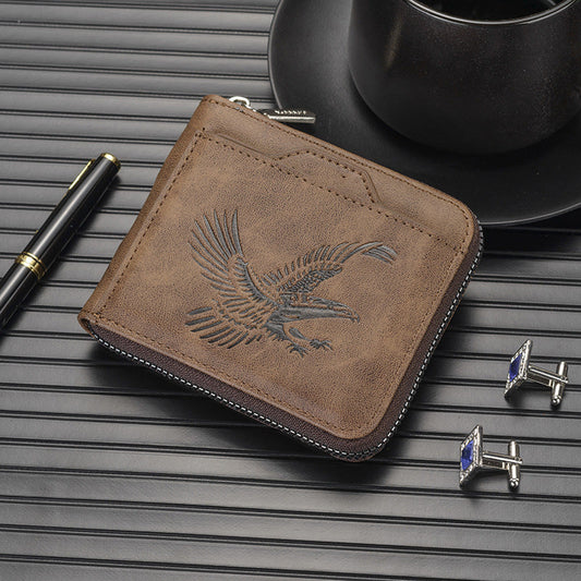 🔥2025 Hot Sale🔥Men's Eagle Embossed Wallet