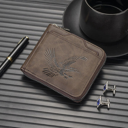 🔥2025 Hot Sale🔥Men's Eagle Embossed Wallet