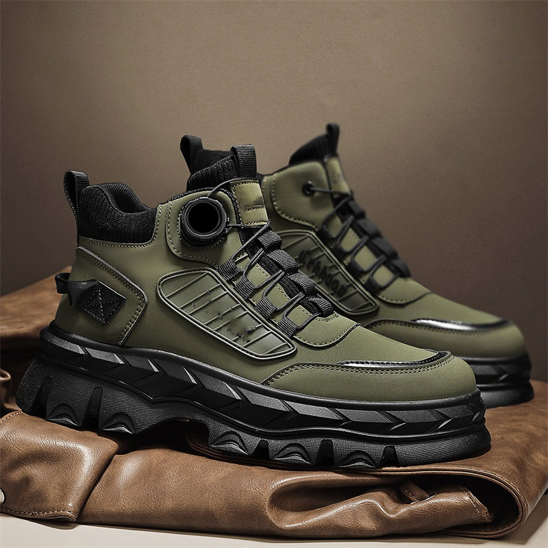 🔥New Hot Selling❤️‍🔥Men's Retro Casual Chunky Ankle Boots