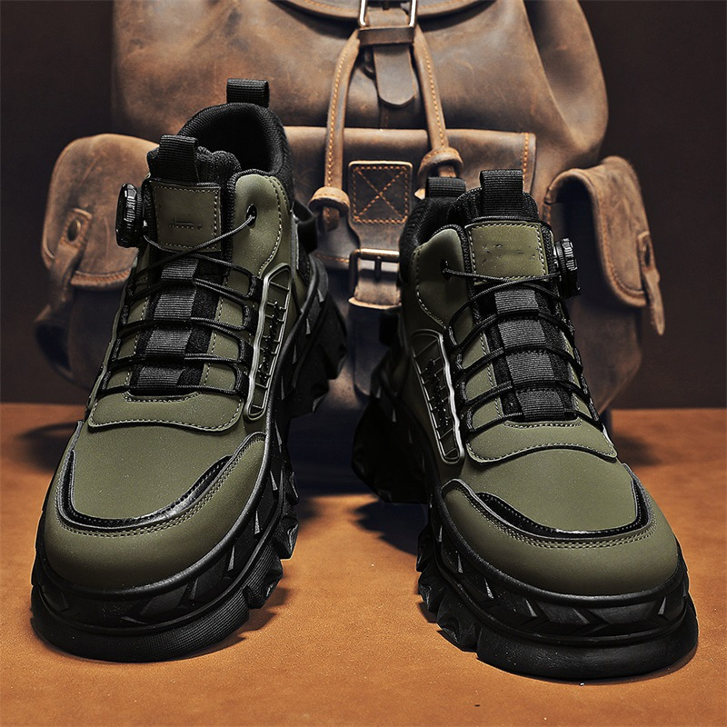 🔥New Hot Selling❤️‍🔥Men's Retro Casual Chunky Ankle Boots