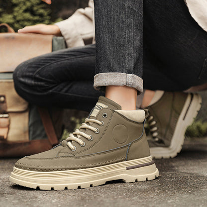 🔥Hot Sale🔥Men’s StreetStep High-Top Boots -👍High grip, supportive body shape!