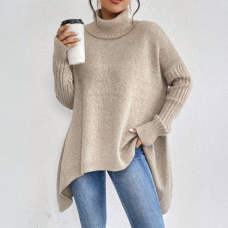💖LAST DAY PROMOTION - 50%OFF 💖 Women’s Fashion Solid Color Turtleneck Sweater