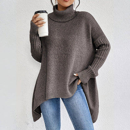 💖LAST DAY PROMOTION - 50%OFF 💖 Women’s Fashion Solid Color Turtleneck Sweater