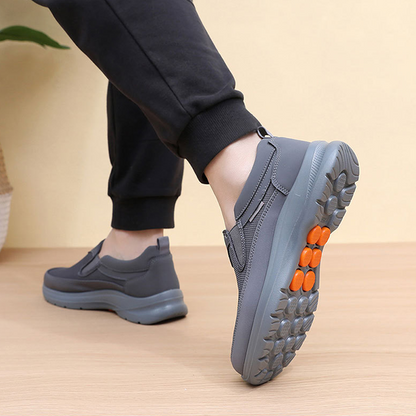 ✨ Men's Orthopedic Breathable Slip-On Sneakers - Arch Support with Memory Foam Insoles for All-Day Comfort 🏃‍♂️💨【FREE SHIPPING】