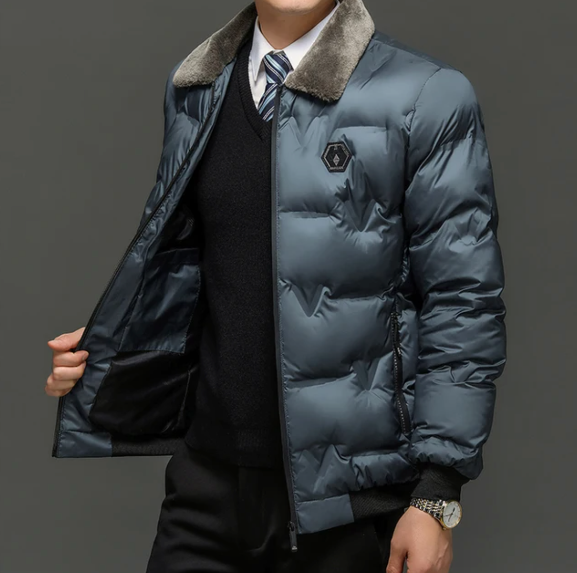 ✨ Men’s Thermal Explorer Jacket – Warm, Durable &amp; Effortlessly Stylish