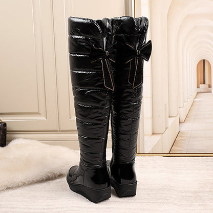 🔥Best-selling🔥 women's warm waterproof knee-high boots🚛 free delivery