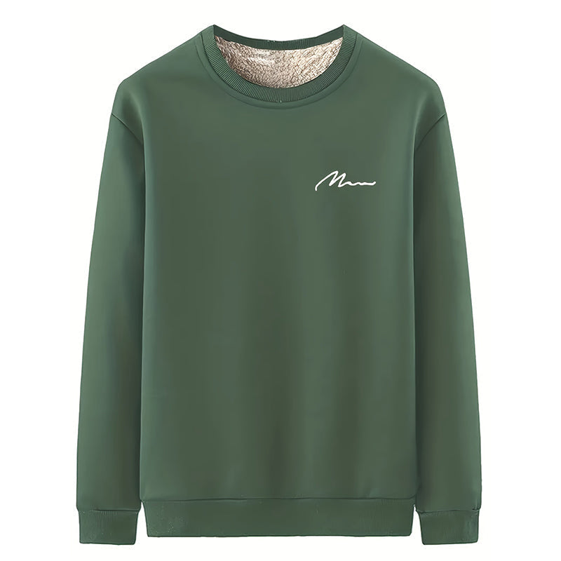 Men's Thermal Lined Crewneck Sweatshirt🚛Free Shiping