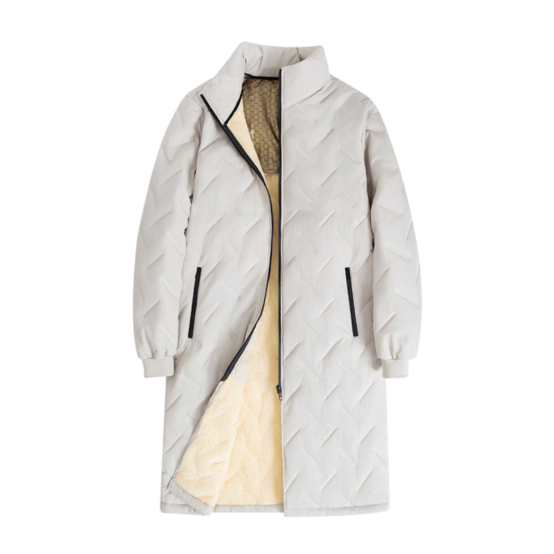 Men's Mid-Length Winter Padded Coat With Plush Lining🚛Free Shipping