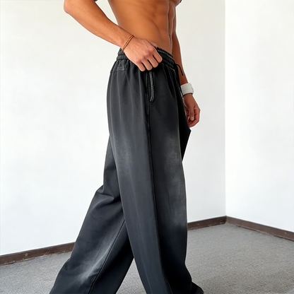 Men's Wide-Leg Drawstring Casual Pants 🚛Free Shipping