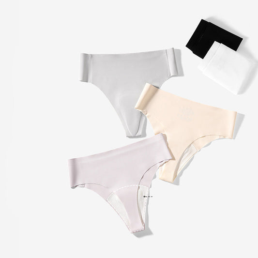 Seamless Anti-Camel Toe Thong for Leggings