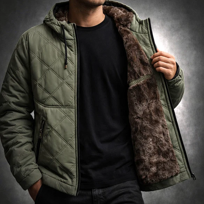 📦 FREE SHIPPING ONLY TODAY – LAST DAY!🛍️ Men's Plush-Lined Hooded Winter Jacket-Stay warm, feel comfortable & look great all winter!