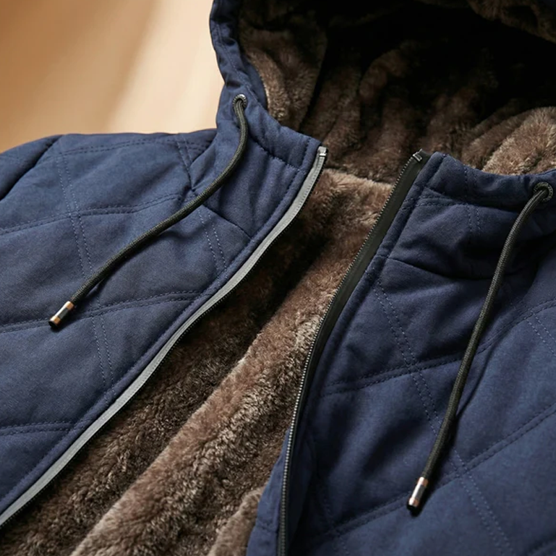 📦 FREE SHIPPING ONLY TODAY – LAST DAY!🛍️ Men's Plush-Lined Hooded Winter Jacket-Stay warm, feel comfortable & look great all winter!
