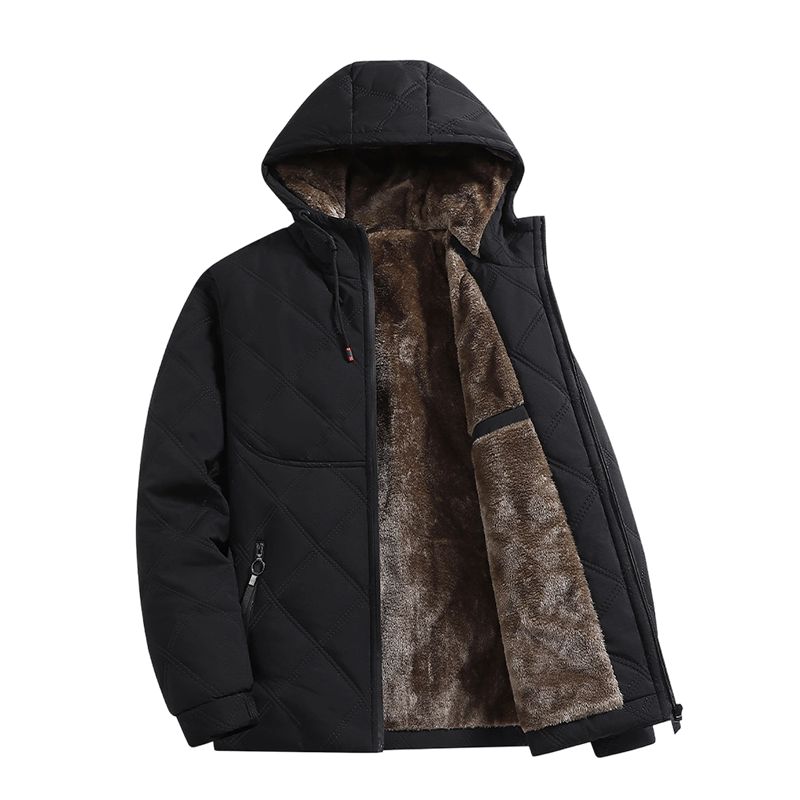 📦 FREE SHIPPING ONLY TODAY – LAST DAY!🛍️ Men's Plush-Lined Hooded Winter Jacket-Stay warm, feel comfortable & look great all winter!