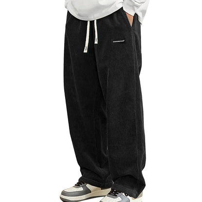 🔥Hot Sale 50% OFF🔥Men's Loose-Fit Drawstring Pants with Pockets