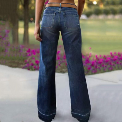 ✨🔥Women's Retro Flare Jeans with Pockets👖