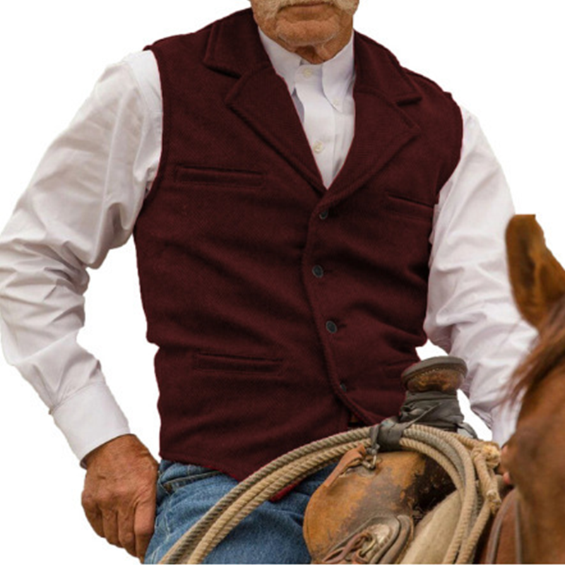 Men's Slim Fit Casual Business Vest
