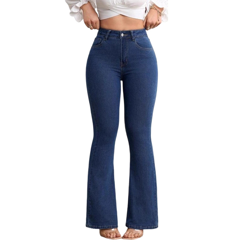 ⏰ Now only 50% Off!🔥Women's High-Waist Stretch Flare Jeans