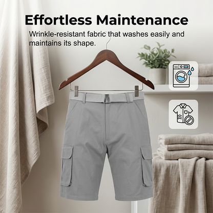 Men's Quick-Dry Cargo Shorts with Belt💥✨Limited-time 50% Off Special Offer