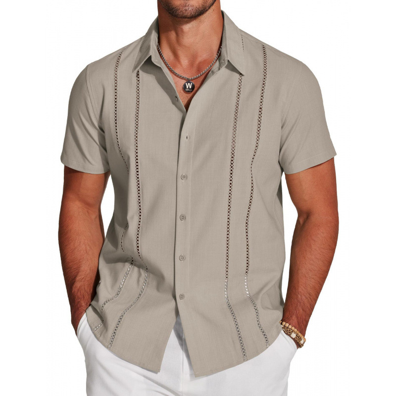 💐50% OFF ! Men's Button-Down Shirt – Breathable & Quick-Dry 🏃💨【Flash Sale】