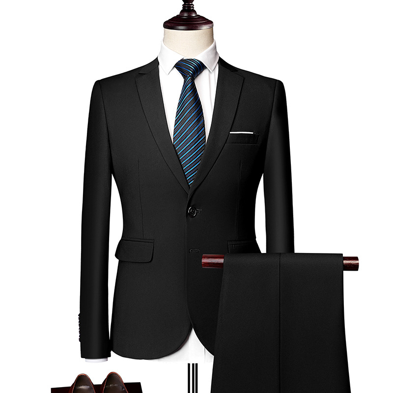 ✨👔50% OFF+FREE SHIPPING🔥Men's 2-piece Modern Fit Business Suit Set