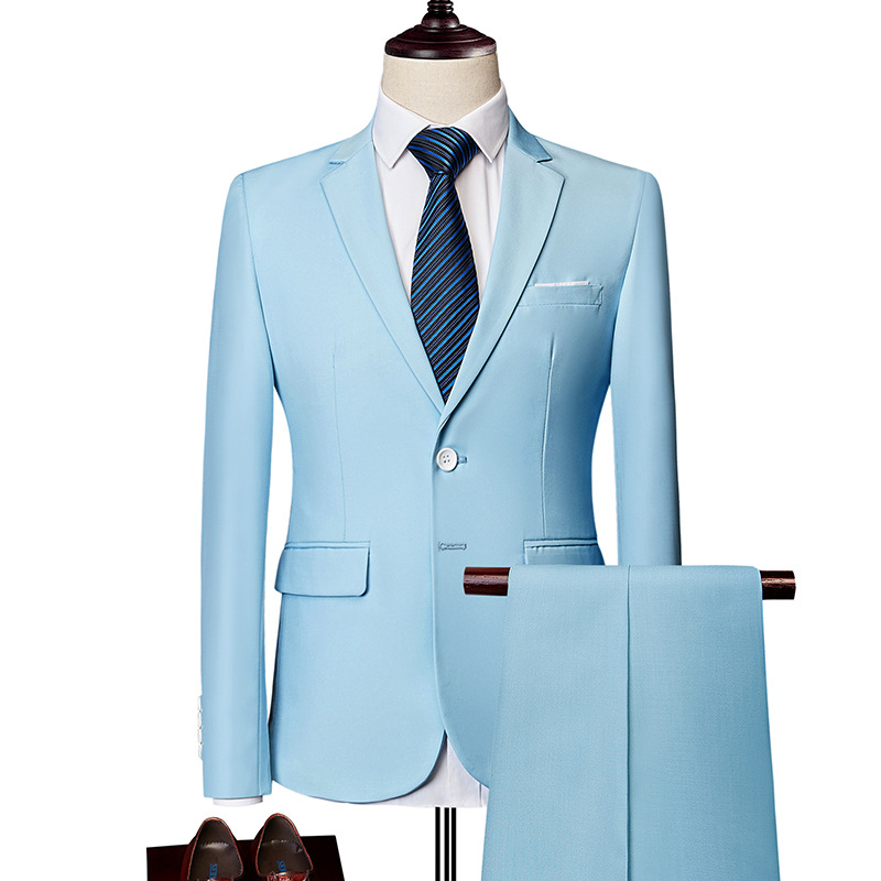 ✨👔50% OFF+FREE SHIPPING🔥Men's 2-piece Modern Fit Business Suit Set