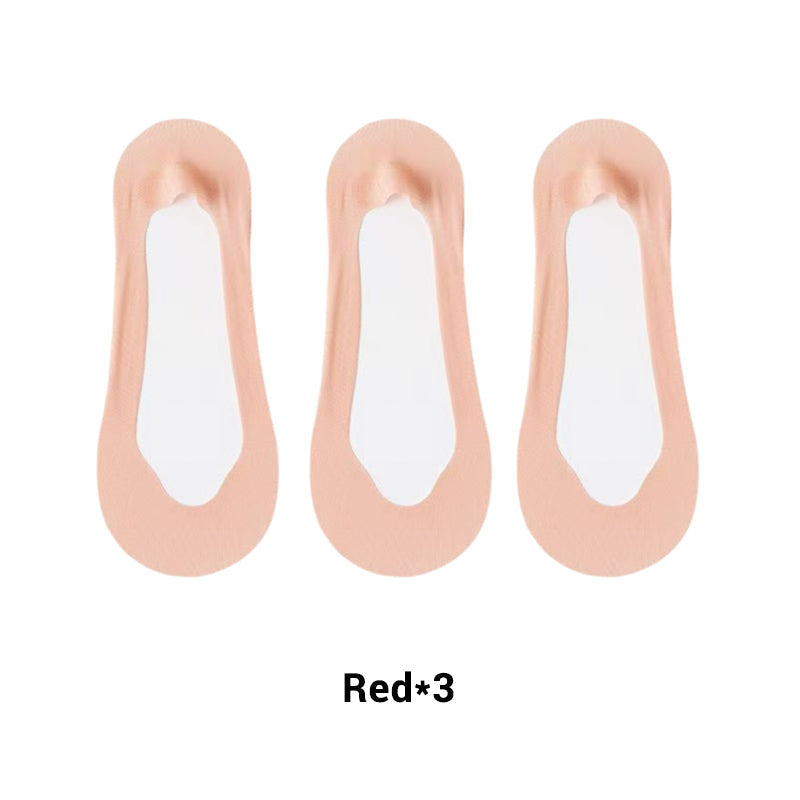Women's Ultra-Invisible Sheer Mesh Low-Cut Boat Socks
