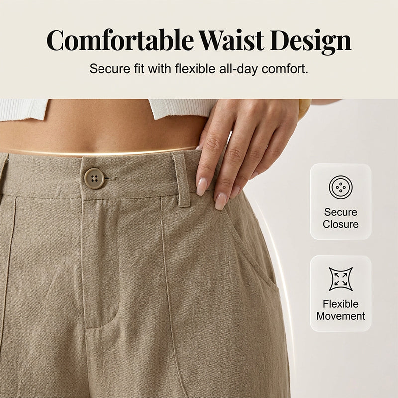 🎉🔥Women's Summer Breathable Wide Leg Casual Pants